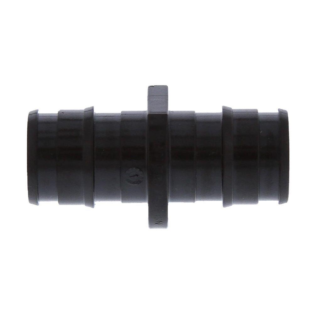 Jones Stephens Black F1960 Plastic Straight, Coupling 