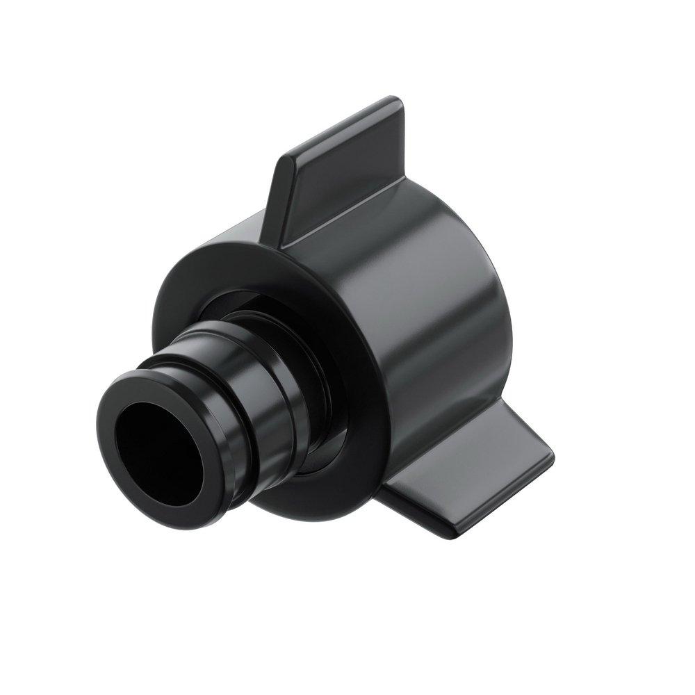 Jones Stephens Black 1/2 x 1-14/56 in. F1960 Plastic Adapter 