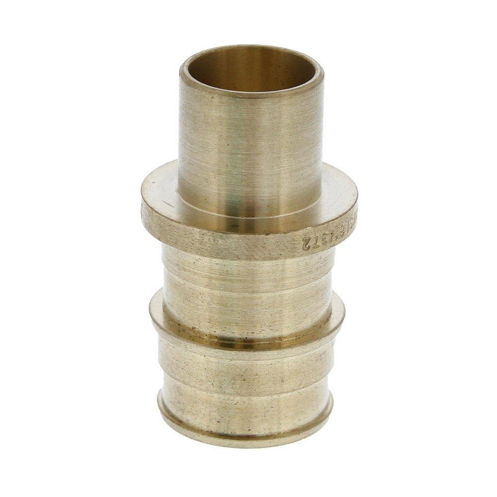 Jones Stephens Brass Brass PEX Expansion x Male Sweat Adapter 