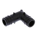 Jones Stephens Black F1960 90 Degree Plastic Straight, Elbow 