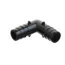 Jones Stephens Black F1960 90 Degree Plastic Straight, Elbow 