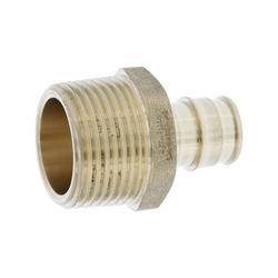 1/2 in. Brass PEX Expansion x 3/4 in. MPT Adapter