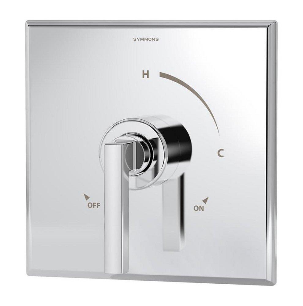 Symmons Industries Polished Chrome Single Handle Bathtub & Shower Faucet (Trim Only) 