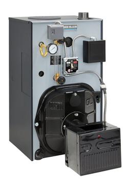 Steam Oil Boiler - 210 MBH - Cast Iron Heat Exchanger - 85% AFUE (Burner Sold Separately)