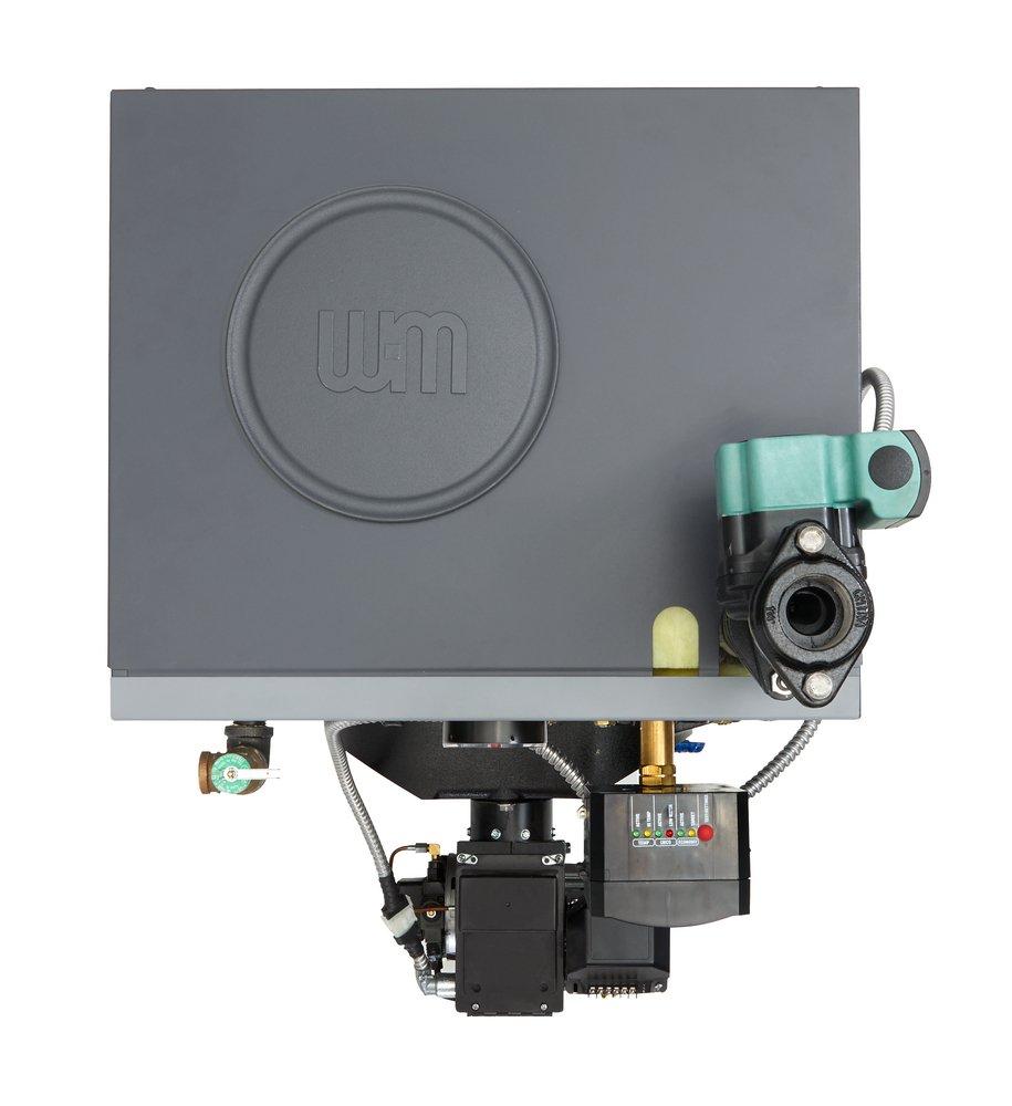 98K BTU, 86.2% AFUE Hot Water Oil Boiler, Chimney Vent (Burner Sold Separately) 