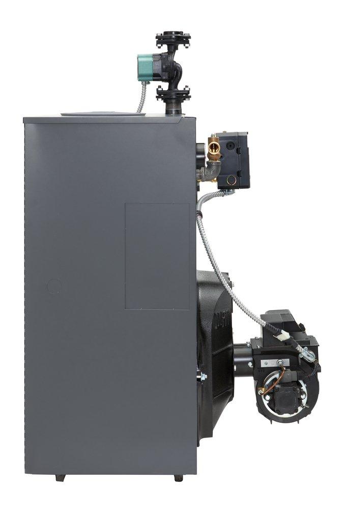 98K BTU, 86.2% AFUE Hot Water Oil Boiler, Chimney Vent (Burner Sold Separately) 
