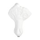 Signature Hardware White 66 x 30-3/8 in. Freestanding Bathtub with End Drain in White 