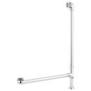 Signature Hardware Dark Grey 72 x 30-1/2 in. Freestanding Bathtub Offset in Dark Grey 
