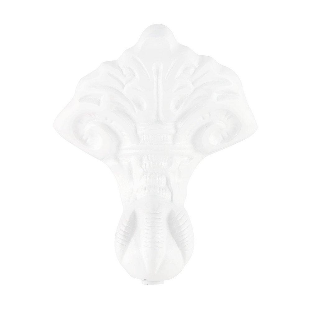 Signature Hardware White 57 x 30 in. Freestanding Bathtub with End Drain in White 