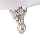 Signature Hardware White 66 x 30-1/4 in. Freestanding Bathtub with End Drain in White 