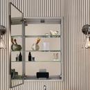 Robern Grey 3-11/16 x 3-1/2 in. Cabinet Surround 