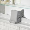 Robern Grey 3-11/16 x 3-1/2 in. Cabinet Surround 