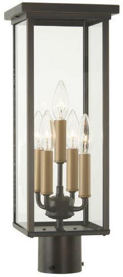 5-Light Outdoor Post Lantern