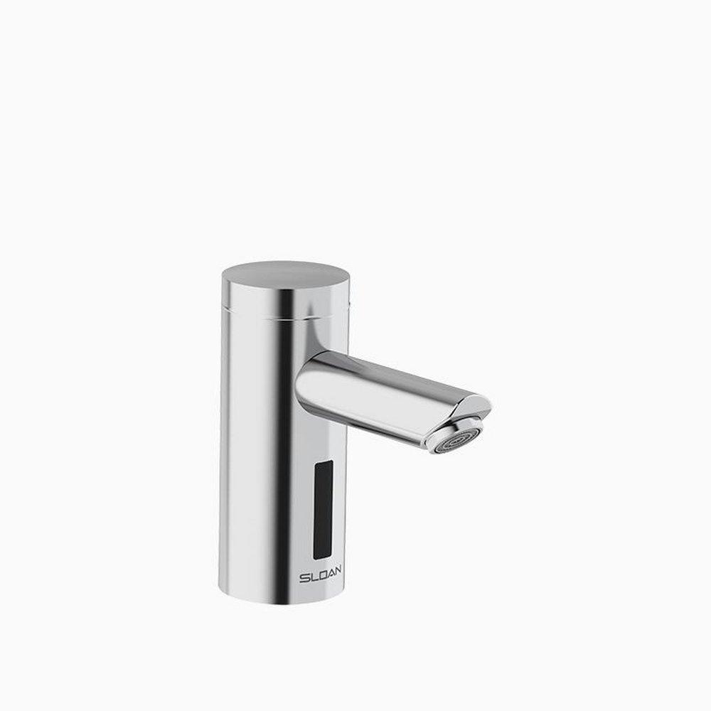 No Handle Touchless Deck Mount Service Faucet in Polished Chrome 