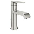 GENTA SINGLE HOLE SINGLE-HANDLE BATHROOM FAUCET IN SPOT RESIST BRUSHED NICKEL 