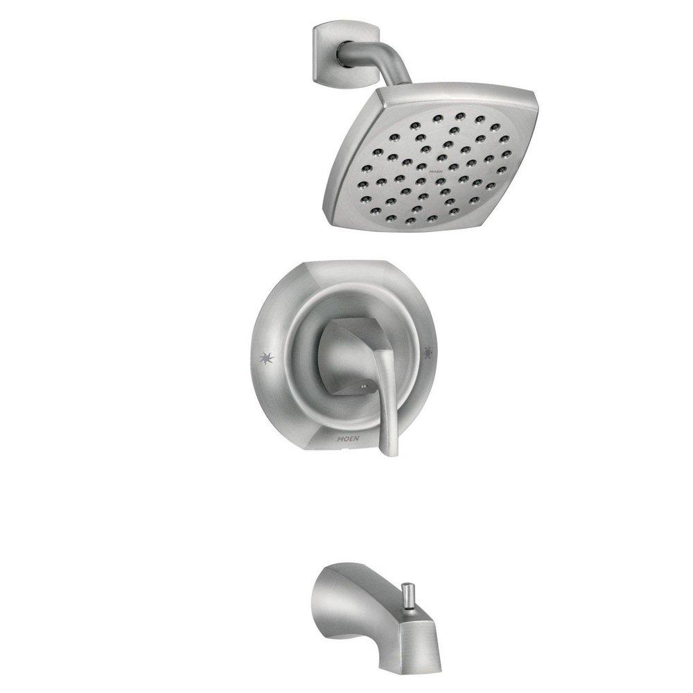 One Handle Single Function Bathtub & Shower Faucet in Spot Resist&trade; Brushed Nickel (Trim Only) 