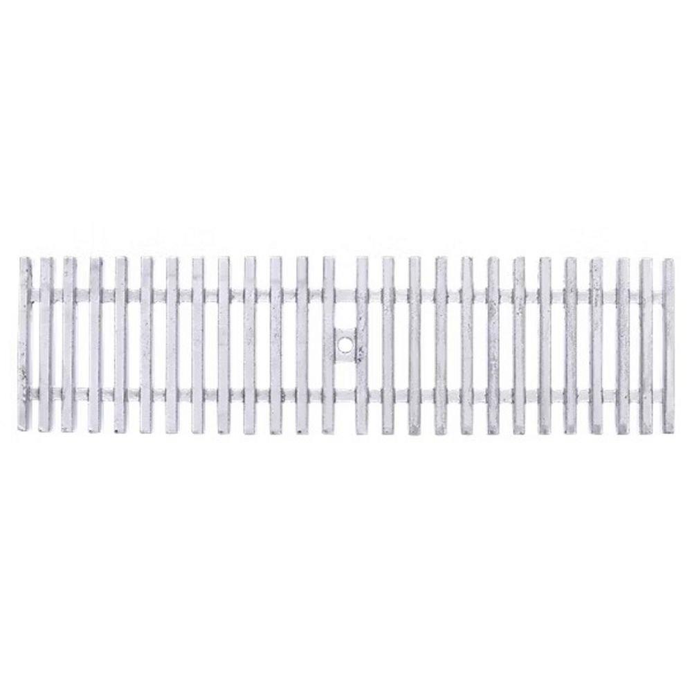 6 in. Galvanized Ductile Iron Slotted Bar Grate 