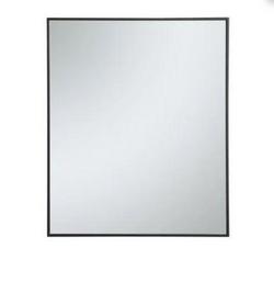 30 x 1 in. Mirror Rectangular in Blacks