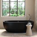 Native Trails Charcoal 72 x 36 in. Freestanding Bathtub Center 