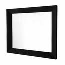 Native Trails Charcoal Rectangular Wall Mounted Beveled Edge Mirror in Charcoal 