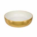 Native Trails 24K Matte Gold/White Vessel Mount Bathroom Sink 