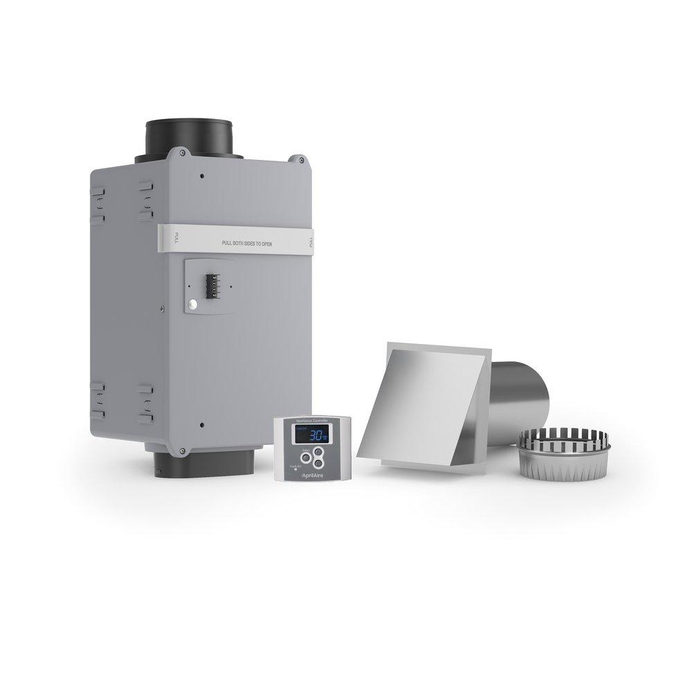 AprilAire Grey Metal and Steel Ventilator 