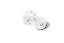 Craftmade White 4-11/25 x 4-11/25 in. 13W 1-Light 900 Lumens 3000 Kelvin Traditional LED Security & Flood Light 