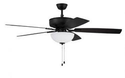 52 in. 5-Blade Indoor Ceiling Fan in Flat Black