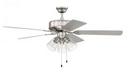 52 in. 5-Blade Indoor Ceiling Fan in Brushed Polished Nickel
