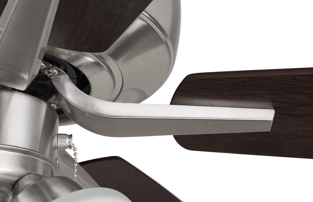 52" 5 Blade Ceiling Fan in Driftwood/Grey 