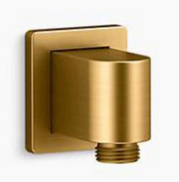 Supply Elbow in Vibrant Brushed Moderne Brass