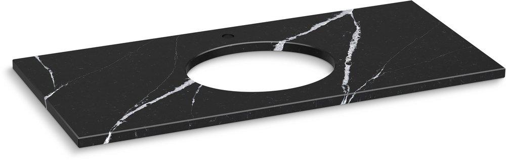 *CVR* QUARTZ 49 TOP W/ OVAL UM CUTO 