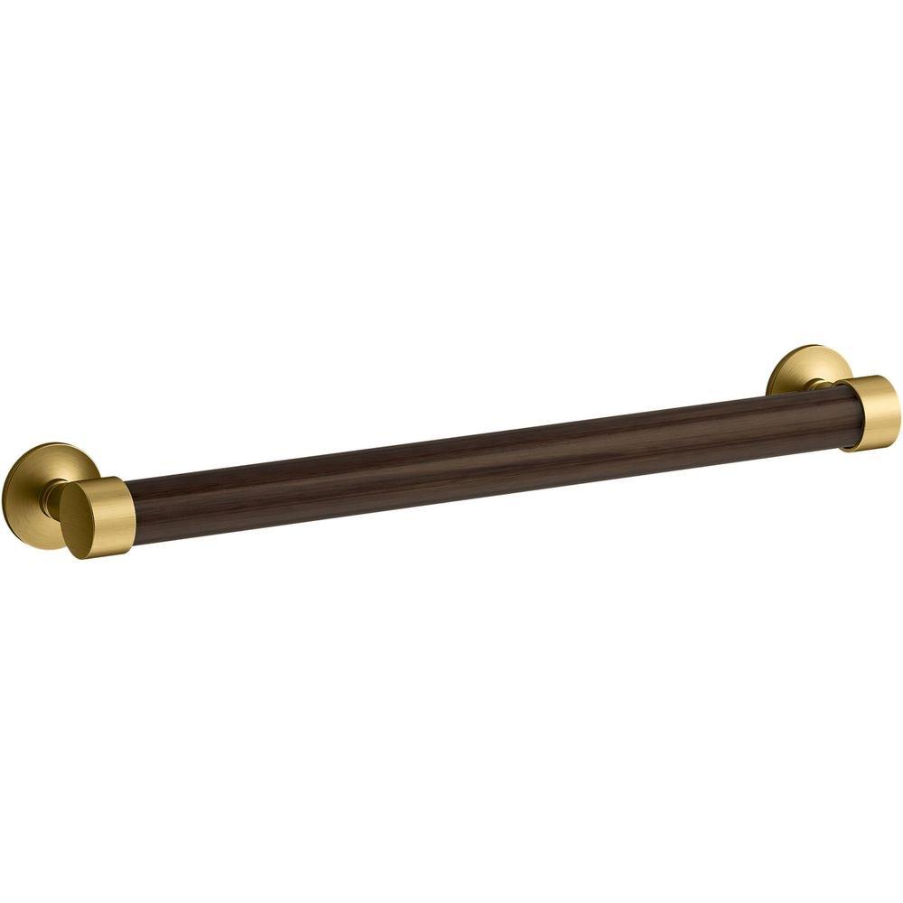 KOHLER Vibrant Brushed Moderne Brass Cabinet Pull 