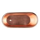 Signature Hardware Antique Black 59 x 29 in. Freestanding Bathtub with Offset Drain 