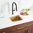 Undermount Kitchen Sink in Brushed Brass