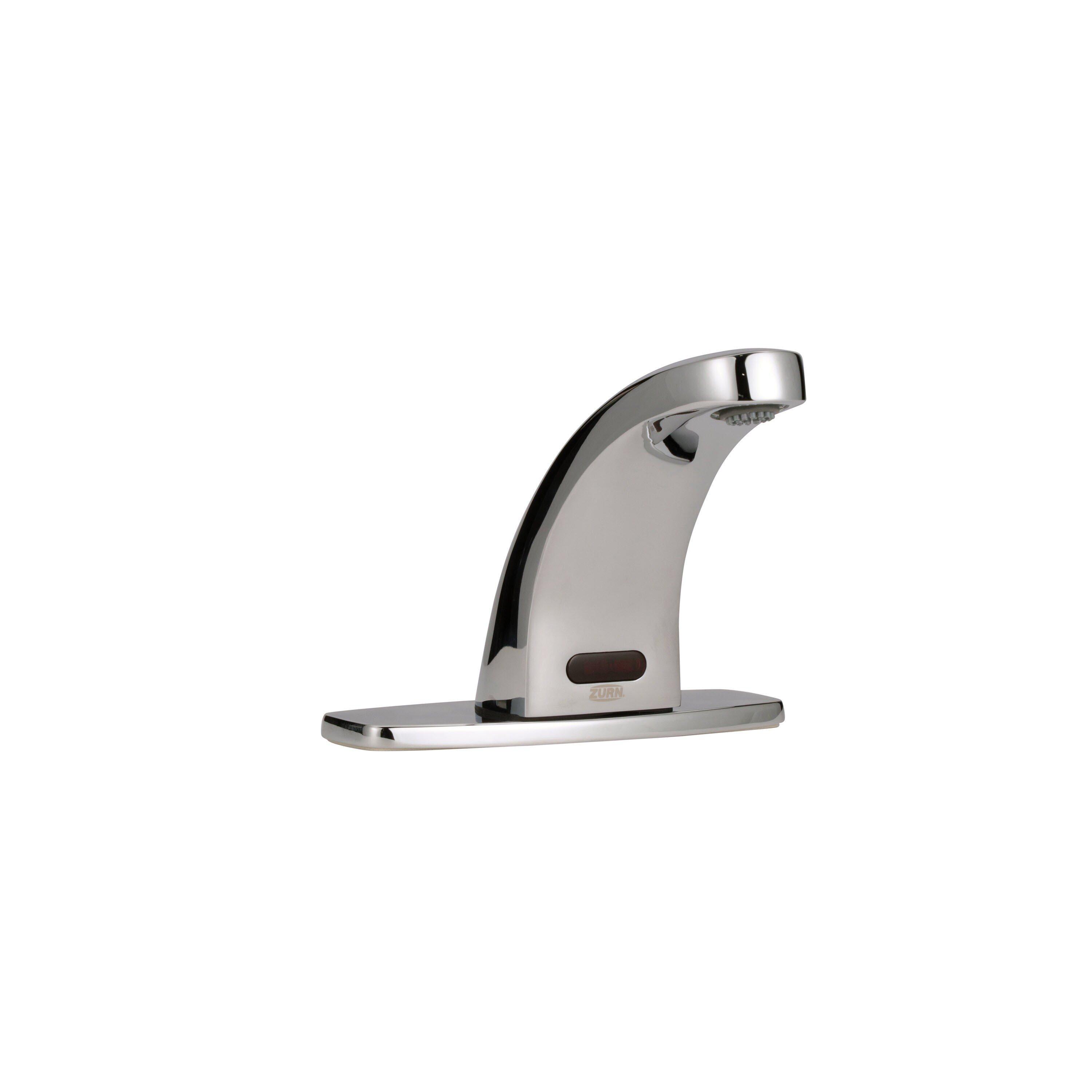 Zurn Chrome Plated Sensor Bathroom Sink Faucet 