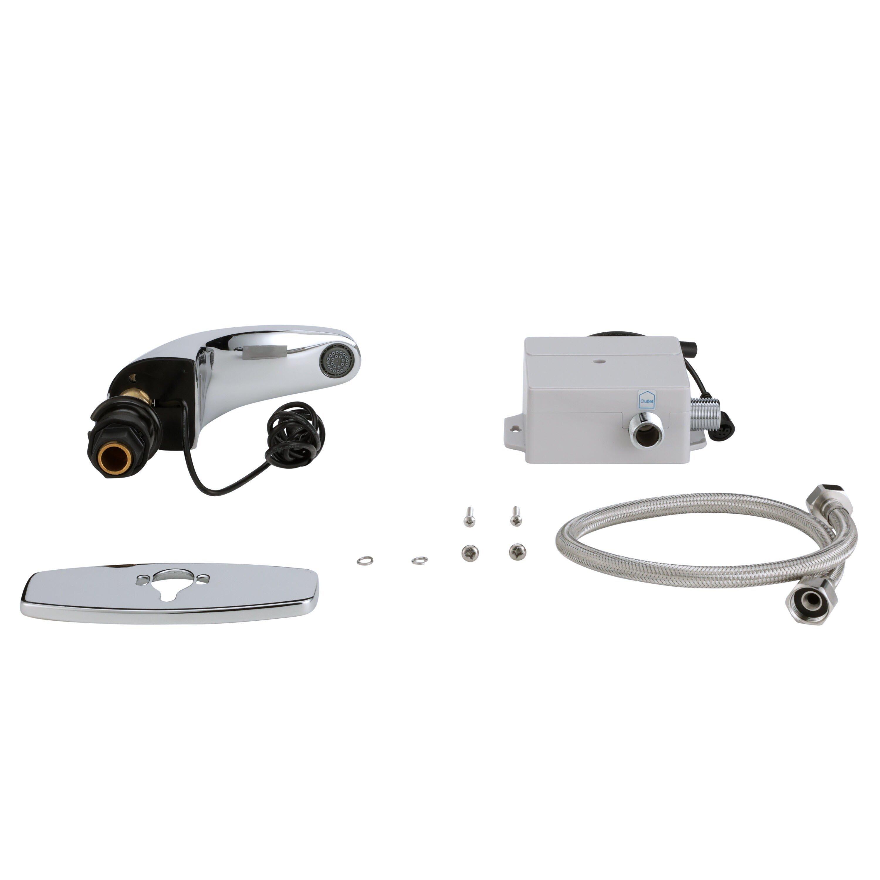Zurn Chrome Plated Sensor Bathroom Sink Faucet 