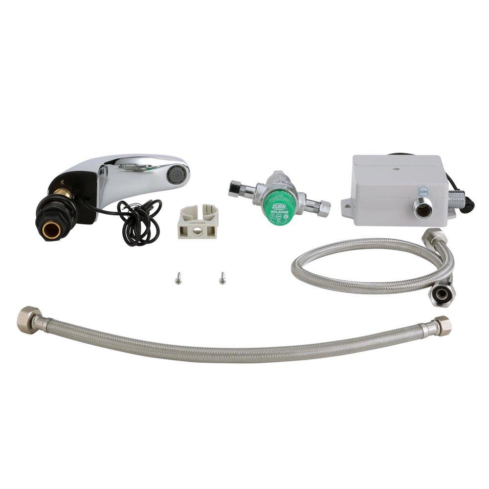 Zurn Chrome Plated Sensor Bathroom Sink Faucet 