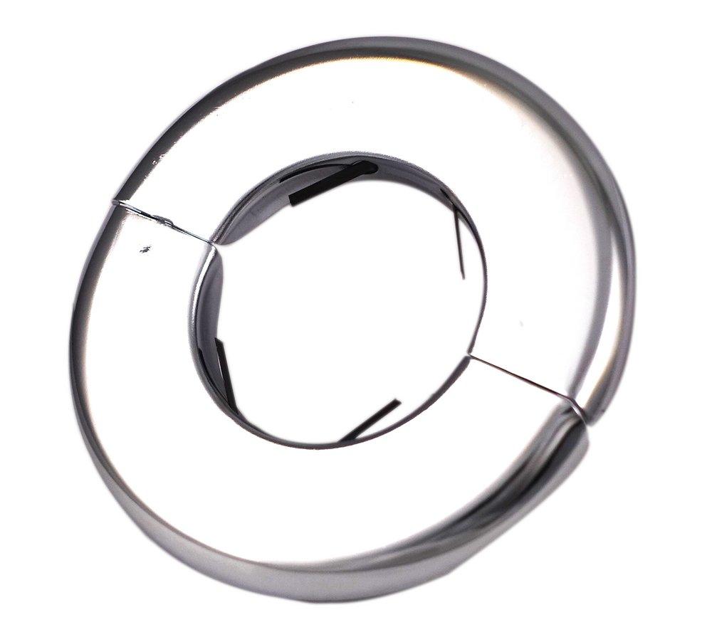 National Fire Products Chrome Wall Plate in Chrome Plated 