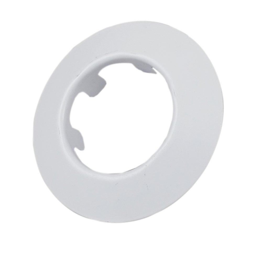 National Fire Products White Fire Sprinkler Escutcheon Flush Skirt 