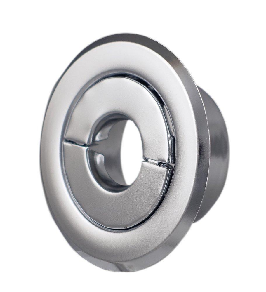 National Fire Products Chrome 1/2 in. Split Recessed Canopy 