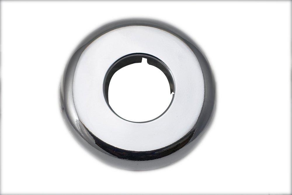 National Fire Products Chrome Painted Plastic Wall Plate 