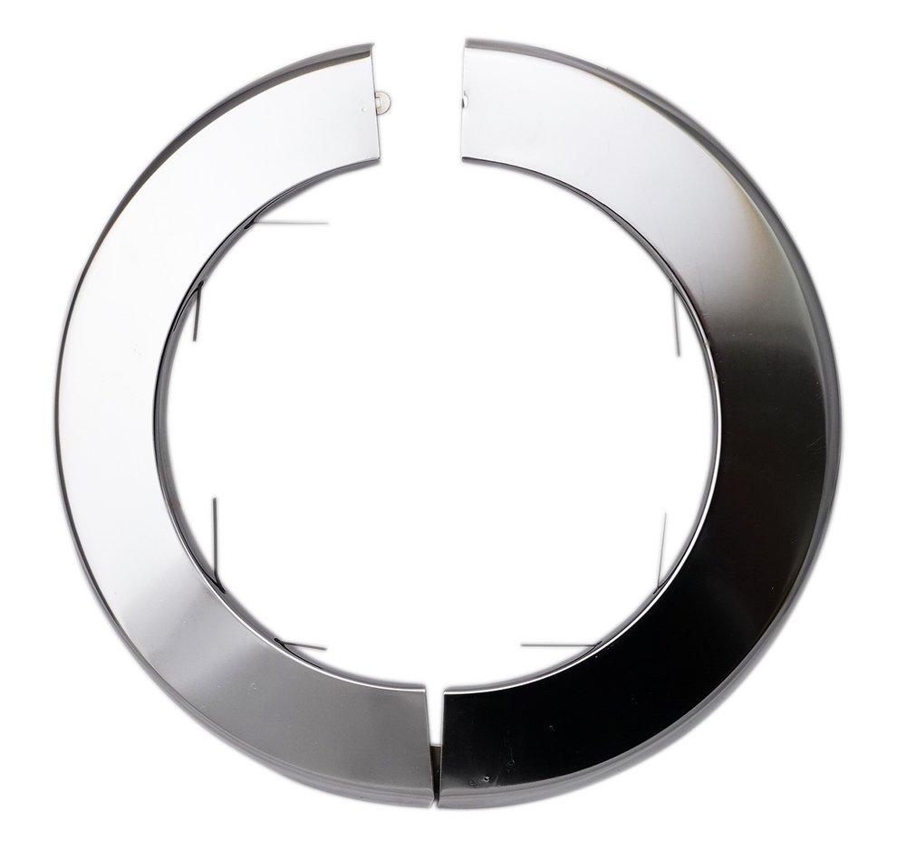 National Fire Products Chrome Wall Plate in Chrome Plated 