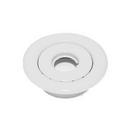 National Fire Products White 1-7/8 in. Painted Steel Recessed Fire Sprinkler Escutcheon 