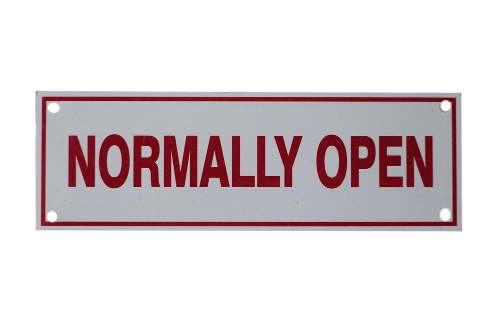 National Fire Products 2 in. Aluminum Fire Sprinkler Sign 