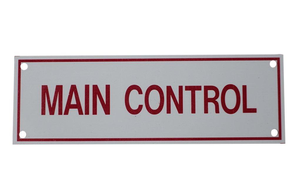 National Fire Products 2 in. Aluminum Fire Sprinkler Sign 