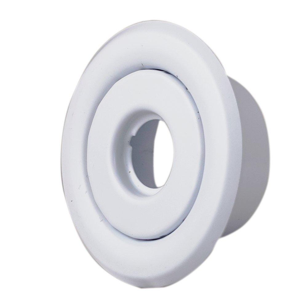 National Fire Products White 1/2 in. Recessed Fire Sprinkler Escutcheon 
