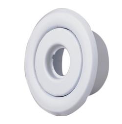 1/2 in. Recessed Fire Sprinkler Escutcheon in White