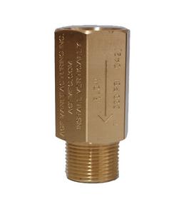 1 in. FNPT x MNPT Brass Test & Drain Valve