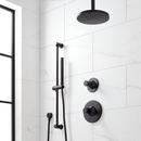 Two Handle Single Function Shower System in Matte Black
